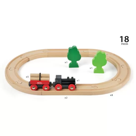 Tren forestier Brio 18 piese Tren forestier Brio 18 piese