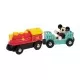 Tren Mickey Mouse cu baterii Tren Mickey Mouse cu baterii