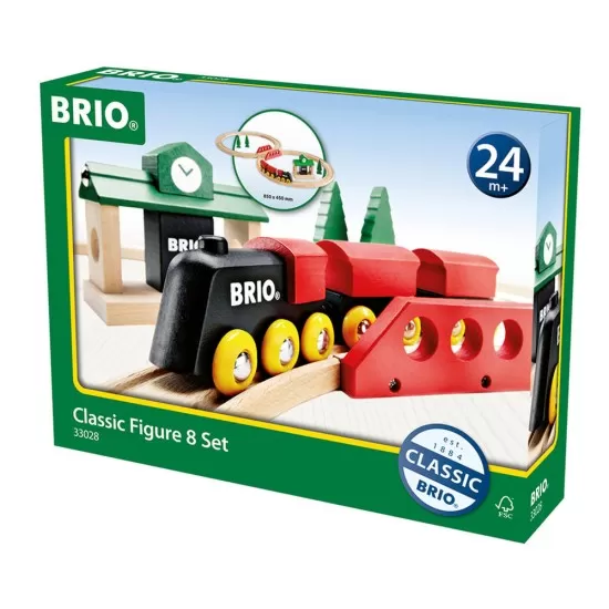 Trenulet clasic din lemn BRIO Trenulet clasic din lemn BRIO