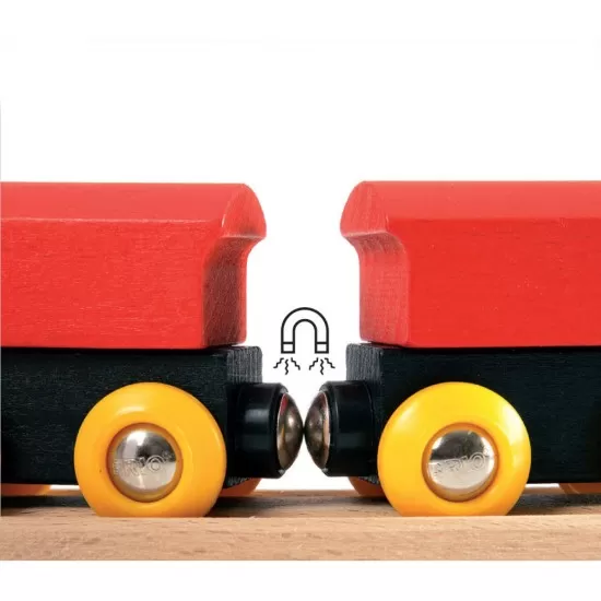 Trenulet clasic din lemn BRIO Trenulet clasic din lemn BRIO