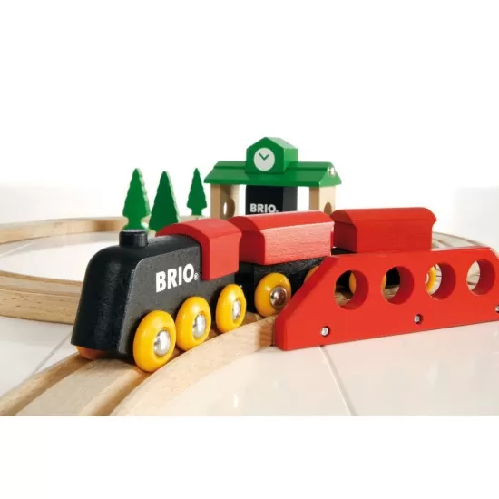 Trenulet clasic din lemn BRIO Trenulet clasic din lemn BRIO