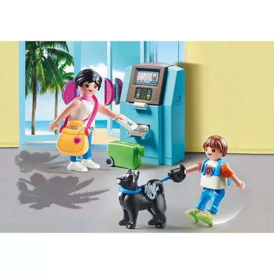 Playmobil Family Fun - Turisti la bancomat Playmobil Family Fun - Turisti la bancomat