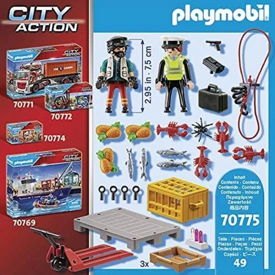 Playmobil City Action - Verificarea vamala Playmobil City Action - Verificarea vamala