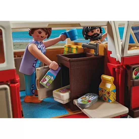 Autobuz de camping Volkswagen T1 Playmobil Autobuz de camping Volkswagen T1 Playmobil
