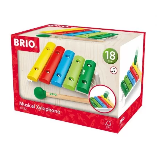 Xilofon din lemn Brio Xilofon din lemn Brio