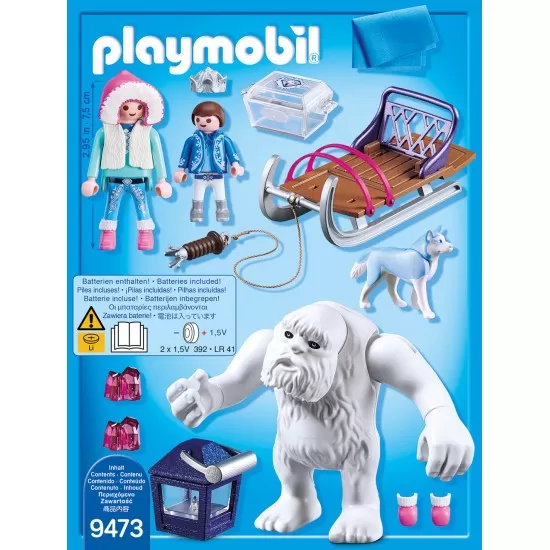 Playmobil Magic - Yeti, figurine si sanie Playmobil Magic - Yeti, figurine si sanie