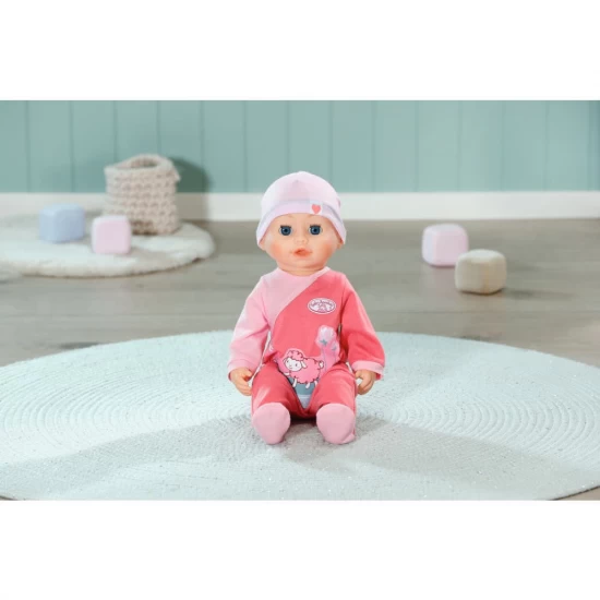 Papusa Baby Annabell Emily cu functie mers 43 cm Papusa Baby Annabell Emily cu functie mers 43 cm