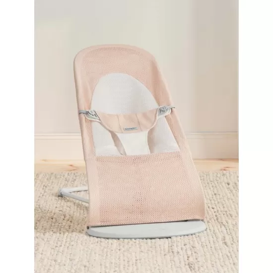 Balansoar Baby Bjorn Balance Soft Pearly Pink/White Mesh Balansoar Baby Bjorn Balance Soft Pearly Pink/White Mesh