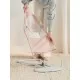 Balansoar Baby Bjorn Balance Soft Pearly Pink/White Mesh Balansoar Baby Bjorn Balance Soft Pearly Pink/White Mesh