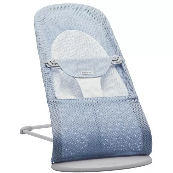 Balansoar Baby Bjorn Balance Soft Sky Blue/White Mesh Balansoar Baby Bjorn Balance Soft Sky Blue/White Mesh