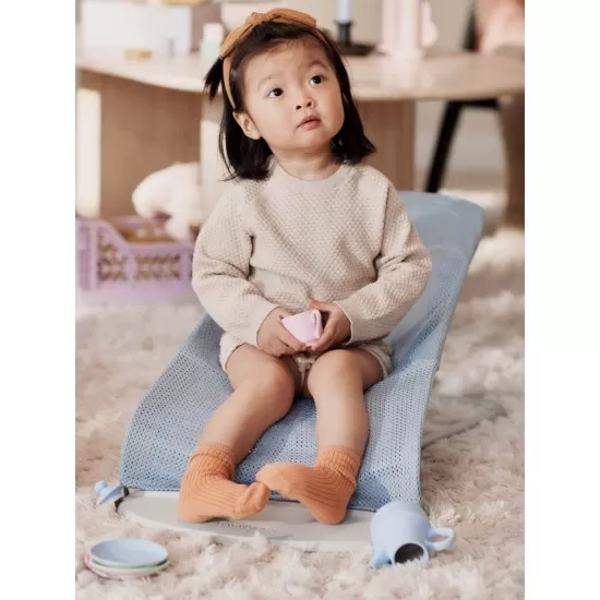 Balansoar Baby Bjorn Balance Soft Sky Blue/White Mesh Balansoar Baby Bjorn Balance Soft Sky Blue/White Mesh