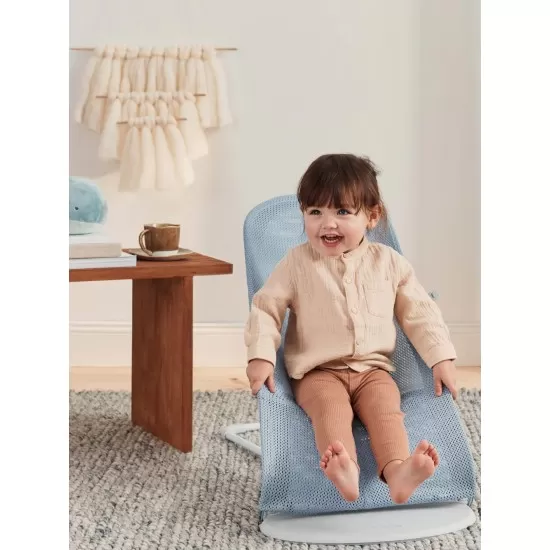Balansoar Baby Bjorn Balance Soft Sky Blue/White Mesh Balansoar Baby Bjorn Balance Soft Sky Blue/White Mesh