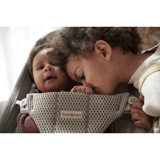 Balansoar bebelusi Bliss Baby Bjorn Grey Beige Mesh Balansoar bebelusi Bliss Baby Bjorn Grey Beige Mesh