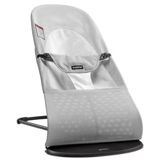 Balansoar copii BabyBjorn Balance Silver White Mesh Balansoar copii BabyBjorn Balance Silver White Mesh