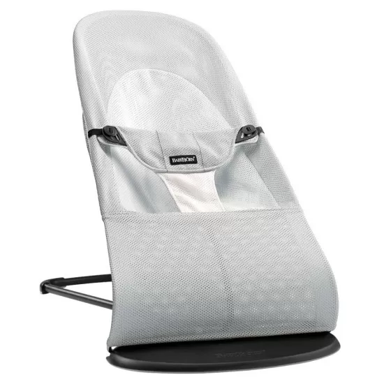 Balansoar copii BabyBjorn Balance Silver White Mesh Balansoar copii BabyBjorn Balance Silver White Mesh