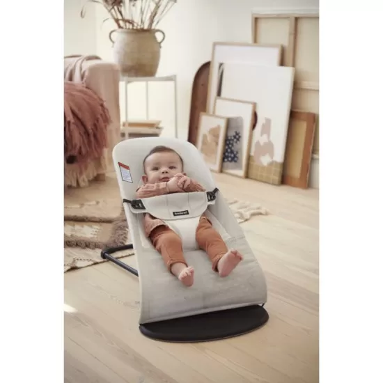 Balansoar copii BabyBjorn Balance Silver White Mesh Balansoar copii BabyBjorn Balance Silver White Mesh