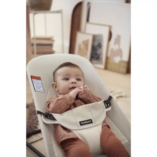 Balansoar copii BabyBjorn Balance Silver White Mesh Balansoar copii BabyBjorn Balance Silver White Mesh