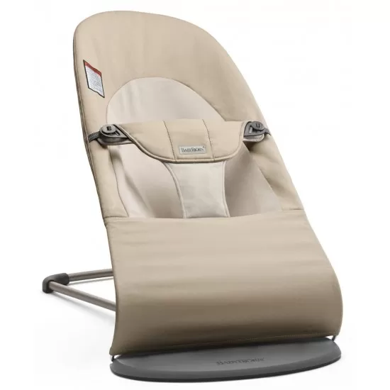 Balansoar Balance Soft Khaki/Beige Bumbac BabyBjorn Balansoar Balance Soft Khaki/Beige Bumbac BabyBjorn