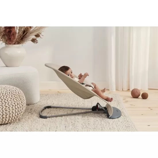 Balansoar Balance Soft Khaki/Beige Bumbac BabyBjorn Balansoar Balance Soft Khaki/Beige Bumbac BabyBjorn