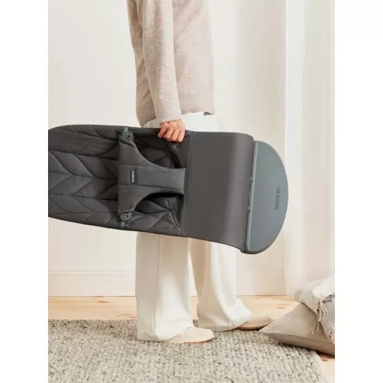 Balansoar BabyBjorn Bliss Anthracite Bumbac Balansoar BabyBjorn Bliss Anthracite Bumbac