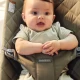 Balansoar bebelusi Bliss BabyBjorn Dark Green din tesatura matlasata cu aspect clasic Balansoar bebelusi Bliss BabyBjorn Dark Green din tesatura matlasata cu aspect clasic
