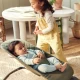 Balansoar bebelusi Bliss BabyBjorn Dark Green din tesatura matlasata cu aspect clasic Balansoar bebelusi Bliss BabyBjorn Dark Green din tesatura matlasata cu aspect clasic