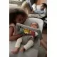 Balansoar Bliss Light Grey 3D Jersey BabyBjorn cu bara de jucarii Balansoar Bliss Light Grey 3D Jersey BabyBjorn cu bara de jucarii