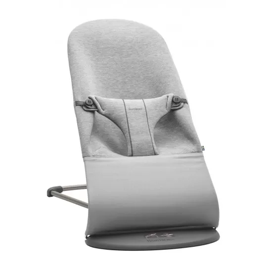 Balansoar Bliss Light Grey 3D Jersey BabyBjorn cu bara de jucarii Balansoar Bliss Light Grey 3D Jersey BabyBjorn cu bara de jucarii