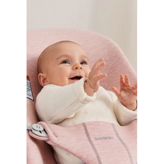 Balansoar bebelusi Bliss BabyBjorn Light Pink 3D Jersey Balansoar bebelusi Bliss BabyBjorn Light Pink 3D Jersey