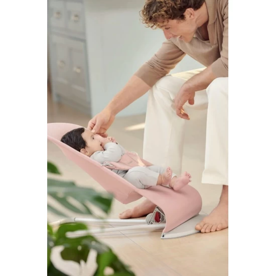 Balansoar bebelusi Bliss BabyBjorn Light Pink 3D Jersey Balansoar bebelusi Bliss BabyBjorn Light Pink 3D Jersey