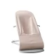 Balansoar bebelusi BabyBjorn Bliss Light Pink din tesatura melange cu aspect clasic