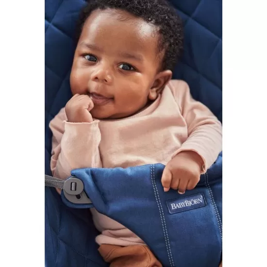 Balansoar BabyBjorn Bliss Midnight Blue Bumbac Balansoar BabyBjorn Bliss Midnight Blue Bumbac