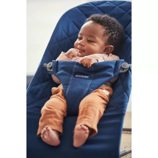 Balansoar BabyBjorn Bliss Midnight Blue Bumbac Balansoar BabyBjorn Bliss Midnight Blue Bumbac