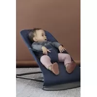 Balansoar BabyBjorn Bliss Midnight Blue Bumbac