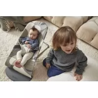 Balansoar copii BabyBjorn Bliss print Khaki/Green Bumbac