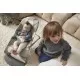 Balansoar copii BabyBjorn Bliss print Khaki/Green Bumbac Balansoar copii BabyBjorn Bliss print Khaki/Green Bumbac