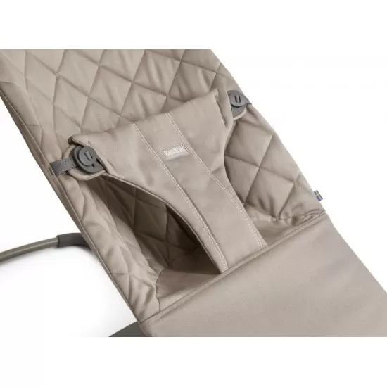 Balansoar bebe Bliss Sand Grey Bumbac BabyBjorn Balansoar bebe Bliss Sand Grey Bumbac BabyBjorn