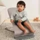 Balansoar copii BabyBjorn Bliss Sand Grey din tesatura matlasata cu aspect Clasic