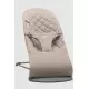 Balansoar Bliss Sand Grey BabyBjorn din tesatura matlasata cu aspect Clasic si bara de jucarii inclusa Balansoar Bliss Sand Grey BabyBjorn din tesatura matlasata cu aspect Clasic si bara de jucarii inclusa