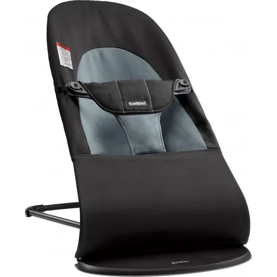 Balansoar bebe Balance Soft Black Dark Gray Bumbac BabyBjorn Balansoar bebe Balance Soft Black Dark Gray Bumbac BabyBjorn