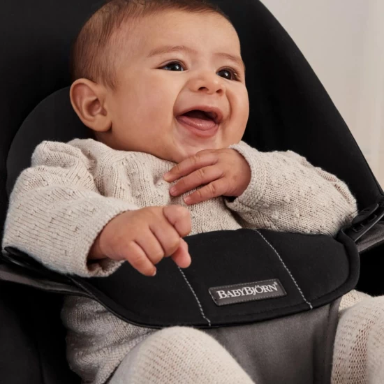 Balansoar bebelusi Balance BabyBjorn Soft Black/Dark Gray Balansoar bebelusi Balance BabyBjorn Soft Black/Dark Gray