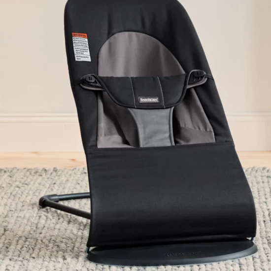 Balansoar bebelusi Balance BabyBjorn Soft Black/Dark Gray Balansoar bebelusi Balance BabyBjorn Soft Black/Dark Gray