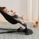 Balansoar bebelusi Balance BabyBjorn Soft Black/Dark Gray Balansoar bebelusi Balance BabyBjorn Soft Black/Dark Gray