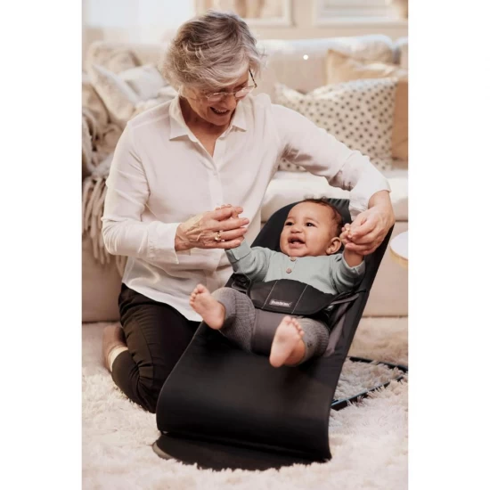 Balansoar bebelusi Balance BabyBjorn Soft Black/Dark Gray Balansoar bebelusi Balance BabyBjorn Soft Black/Dark Gray