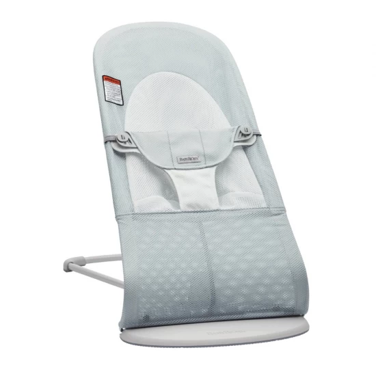 Balansoar bebelusi Balance BabyBjorn Soft Silver/White Mesh Balansoar bebelusi Balance BabyBjorn Soft Silver/White Mesh