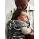 Marsupiu anatomic cu multiple pozitii de purtare Mini Anthracite/Landscape Bumbac Editie Limitata BabyBjorn