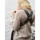 Marsupiu anatomic cu multiple pozitii de purtare Mini Anthracite/Landscape Bumbac Editie Limitata BabyBjorn