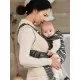 Marsupiu anatomic cu multiple pozitii de purtare Mini Anthracite/Landscape Bumbac Editie Limitata BabyBjorn