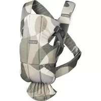 Marsupiu anatomic BabyBjorn cu multiple pozitii de purtare Mini Khaki/Green Bumbac