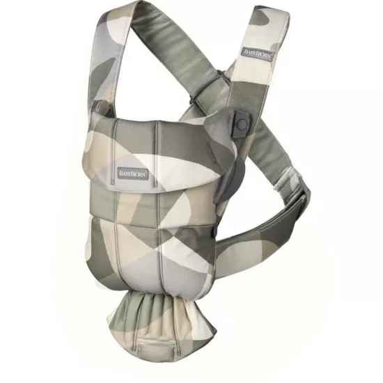 Marsupiu anatomic BabyBjorn cu multiple pozitii de purtare Mini Khaki/Green Bumbac Marsupiu anatomic BabyBjorn cu multiple pozitii de purtare Mini Khaki/Green Bumbac